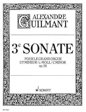 Seller image for Sonate c-Moll Nr.3 op.56fr Orgel for sale by AHA-BUCH GmbH