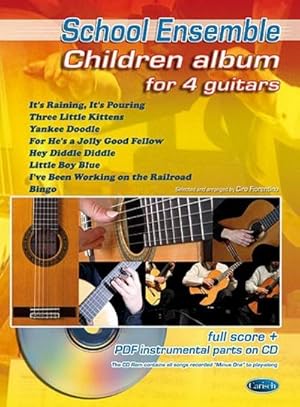 Bild des Verkufers fr Ciro Fiorentino, Children Album4 Guitars : Buch + CD zum Verkauf von AHA-BUCH GmbH