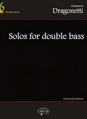 Bild des Verkufers fr Dragonetti, Solos For Double BassDouble Bass : Buch zum Verkauf von AHA-BUCH GmbH