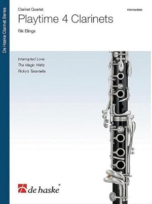 Image du vendeur pour Playtime for 4 clarinetsscore and parts mis en vente par AHA-BUCH GmbH