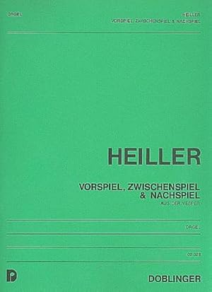 Seller image for Vorspiel, Zwischenspiel und Nachspielaus der Vesper fr Orgel for sale by AHA-BUCH GmbH