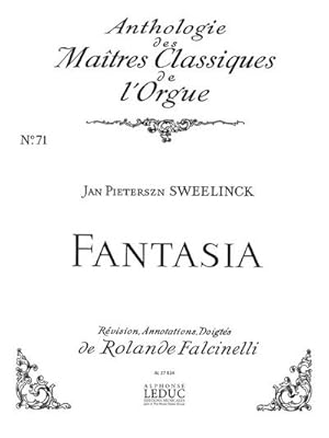 Bild des Verkufers fr FANTASIA POUR ORGUEANTHOLOGIE DES MAITRES CLASSIQUES : DE L'ORGUE NR.71 AE zum Verkauf von AHA-BUCH GmbH