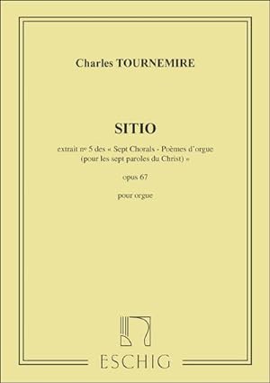 Bild des Verkufers fr 7 chorals poemes pour les 7 parolesdu Christ op.67,5 pour orgue zum Verkauf von AHA-BUCH GmbH