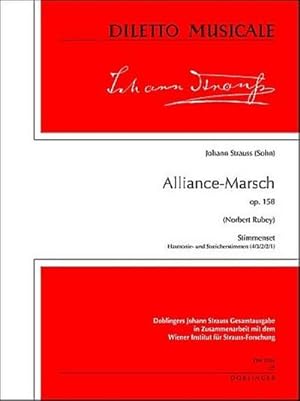 Bild des Verkufers fr Alliance-Marsch op.158fr Orchester : Stimmensatz (Streicher 4-3-2-2-1) zum Verkauf von AHA-BUCH GmbH