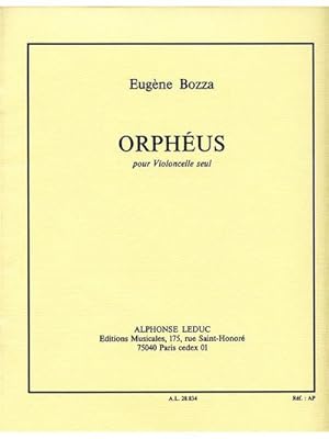 Bild des Verkufers fr BOZZA ORPHEUSVIOLONCELLE zum Verkauf von AHA-BUCH GmbH