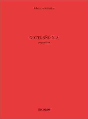 Bild des Verkufers fr Notturno no.3 (1998)per pianoforte zum Verkauf von AHA-BUCH GmbH