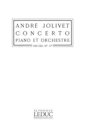 Bild des Verkufers fr JOLIVET CONCERTO PIANO ET ORCHESTRE/PARTIE DE PIANO ET REDUCTION ORCHESTRE 2EME PIANO zum Verkauf von AHA-BUCH GmbH