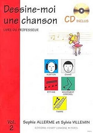 Image du vendeur pour Dessine-moi une chanson vol.2 (+CD) : livre du professeur mis en vente par AHA-BUCH GmbH