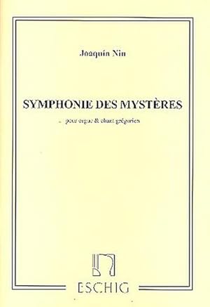 Imagen del vendedor de Symphonie des mysteres pour chant gregorienet orgue (la) a la venta por AHA-BUCH GmbH