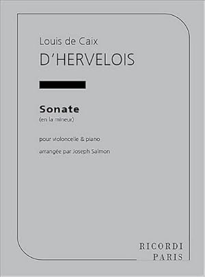 Image du vendeur pour Sonate la mineur pourvioloncelle et piano mis en vente par AHA-BUCH GmbH