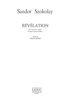 Imagen del vendedor de SZOKOLAY REVELATIONCHOEUR A CAPPELLA a la venta por AHA-BUCH GmbH