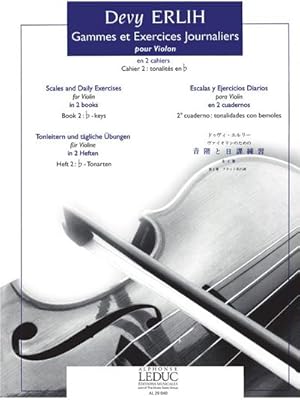 Bild des Verkufers fr Gammes et exercices journaliers vol.2pour violon zum Verkauf von AHA-BUCH GmbH