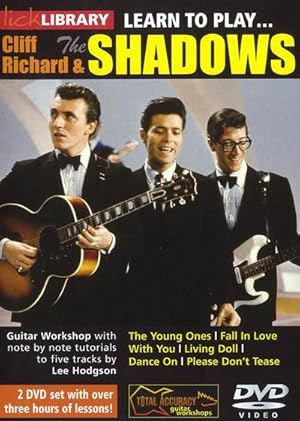 Bild des Verkufers fr Learn to play Cliff Richard & The Shadows2 DVD-Videos : Lick Library zum Verkauf von AHA-BUCH GmbH