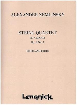 Bild des Verkufers fr String Quartet in A Major op.4 no.1 : score and parts zum Verkauf von AHA-BUCH GmbH