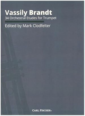 Imagen del vendedor de 34 Orchestral Etudesfor trumpet a la venta por AHA-BUCH GmbH