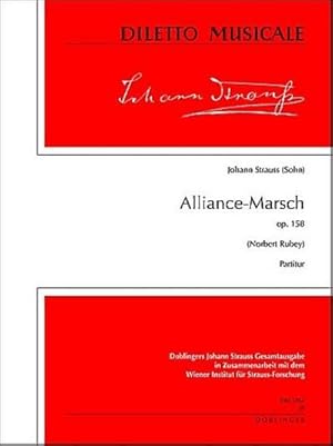 Bild des Verkufers fr Alliance-Marsch op.158fr Orchester : Partitur zum Verkauf von AHA-BUCH GmbH