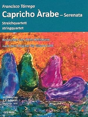 Bild des Verkufers fr Capricho arabefr Streichquartett : Partitur und Stimmen zum Verkauf von AHA-BUCH GmbH