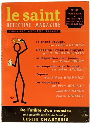 Le Saint Detective Magazine [The Saint Magazine], No.109 Mars 1964