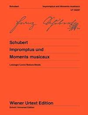 Immagine del venditore per Impromptus und Moments musicaux :fr Klavier venduto da AHA-BUCH GmbH