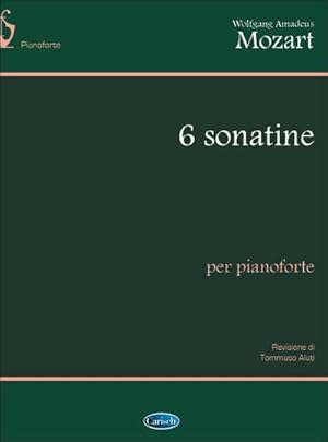 Bild des Verkufers fr Wolfgang Amadeus Mozart, 6 Sonatine, per PianoforteKlavier : Buch zum Verkauf von AHA-BUCH GmbH