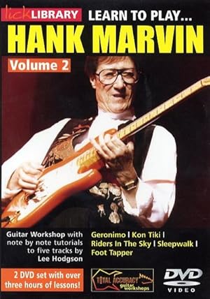 Bild des Verkufers fr Learn to play Hank Marvin vol.2DVD-Video (2) : Lick Library zum Verkauf von AHA-BUCH GmbH