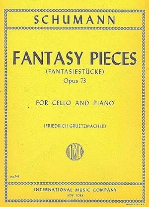Bild des Verkufers fr Fantasy Piecesfor cello and piano zum Verkauf von AHA-BUCH GmbH