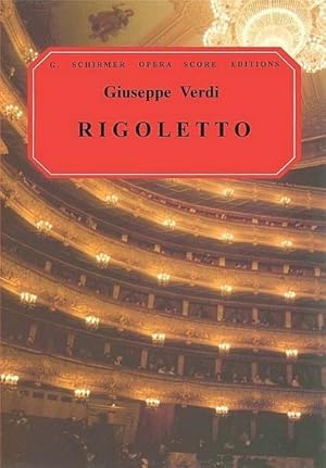 Seller image for Rigolettoopera in 4 acts : vocal score (it/en) for sale by AHA-BUCH GmbH