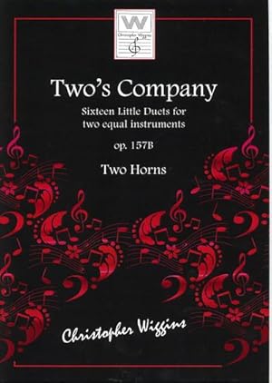 Bild des Verkufers fr Two's Company op.157bfor 2 horns : score zum Verkauf von AHA-BUCH GmbH