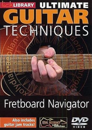 Imagen del vendedor de Fretboard Navigator vol.1 DVD-VideoLick Library Ultimate Guitar Techniques a la venta por AHA-BUCH GmbH