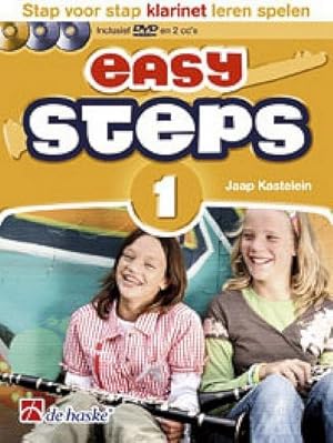 Seller image for Jaap Kastelein_Klaas de Jong Easy Steps 1 KlarinetBb Clarinet : Buch + 2 CDs + DVD for sale by AHA-BUCH GmbH