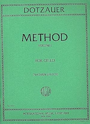 Bild des Verkufers fr Method vol.1for cello zum Verkauf von AHA-BUCH GmbH