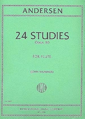 Bild des Verkufers fr 24 Studies op.30for flute solo zum Verkauf von AHA-BUCH GmbH