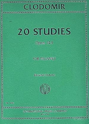 Bild des Verkufers fr 20 Studies op.143for trumpet zum Verkauf von AHA-BUCH GmbH