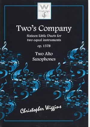 Bild des Verkufers fr Two's Company op.157bfor 2 alto saxophones : score zum Verkauf von AHA-BUCH GmbH