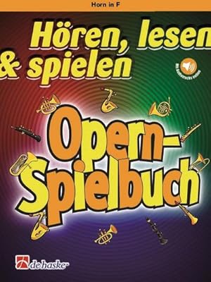 Bild des Verkufers fr Hren Lesen Spielen - Opern-Spielbuch (+Online Audio)fr Horn und Klavier zum Verkauf von AHA-BUCH GmbH