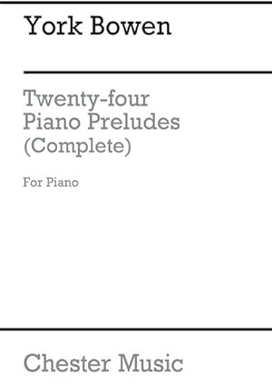 Bild des Verkufers fr 24 preludesfor piano zum Verkauf von AHA-BUCH GmbH