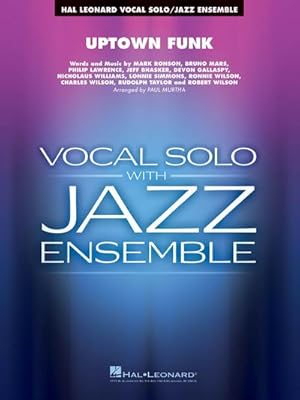 Bild des Verkufers fr Uptown Funkfor vocal solo with jazz ensemble : score and parts zum Verkauf von AHA-BUCH GmbH