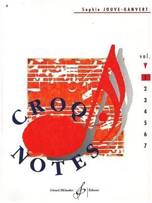 Image du vendeur pour Croq'Notes - Cahier 1 - 1Re AnneeLecture de notes et du rythme mis en vente par AHA-BUCH GmbH