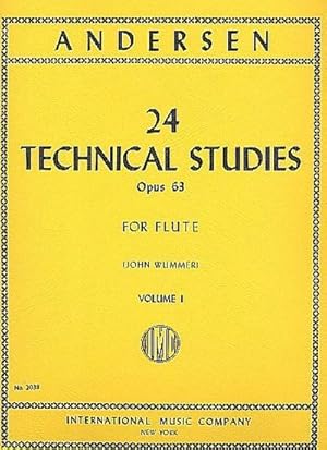 Bild des Verkufers fr 24 technical Studies op.63for flute zum Verkauf von AHA-BUCH GmbH