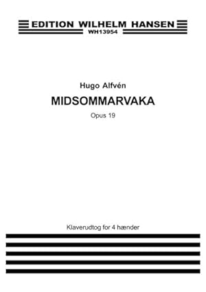 Seller image for Midsommarvaka op.19for orchestra : reduction for piano 4 hands for sale by AHA-BUCH GmbH