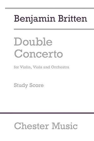 Bild des Verkufers fr Double Concertofor violin, viola and orchestra : study score zum Verkauf von AHA-BUCH GmbH