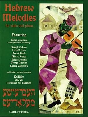 Bild des Verkufers fr Hebrew Melodiesfor violin and piano : Klavierauszug mit Solostimme zum Verkauf von AHA-BUCH GmbH