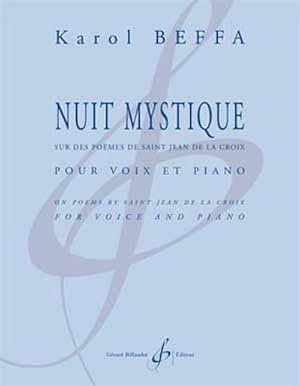 Imagen del vendedor de Beffa KarolNuit Mystique - Voix Et Piano : Mlodies chant et piano a la venta por AHA-BUCH GmbH