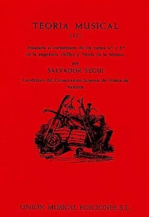 Imagen del vendedor de Salvador Segui, Teoria Musical Ii : Buch a la venta por AHA-BUCH GmbH