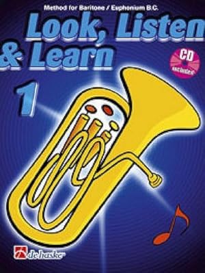 Bild des Verkufers fr Look, Listen & Learn vol.1 (+CD)for Baritone/Euphonium B.C. zum Verkauf von AHA-BUCH GmbH