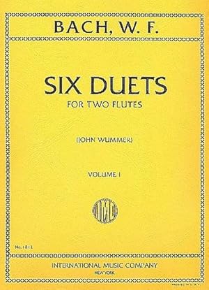 Bild des Verkufers fr 6 Duets vol.1 (1-3)for 2 flutes zum Verkauf von AHA-BUCH GmbH