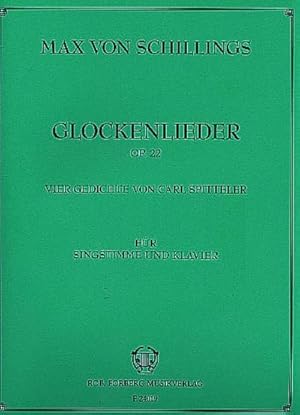 Bild des Verkufers fr Glockenlieder op.22fr Gesang und Klavier zum Verkauf von AHA-BUCH GmbH