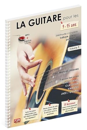 Image du vendeur pour La Guitare pour les 9-15 ans - Volume 1 (+Online Audio)pour guitare mis en vente par AHA-BUCH GmbH