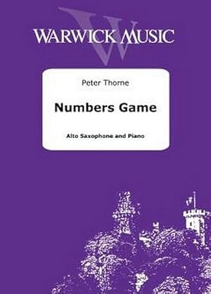 Bild des Verkufers fr Numbers GameAlto Saxophone and Piano : Book zum Verkauf von AHA-BUCH GmbH