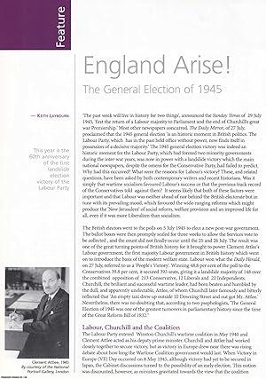 Seller image for The General Election of 1945: England Arise! An original article from Historian, the magazine of The Historical Association, 2005. for sale by Cosmo Books
